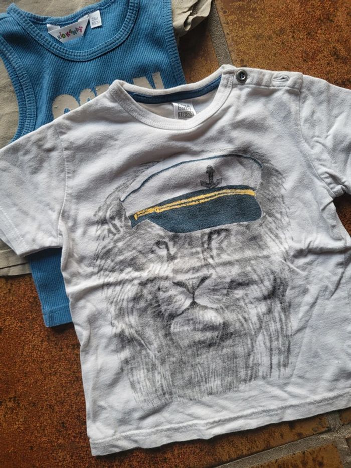 Lot de 6 tee-shirts garçon 2ans - photo numéro 2