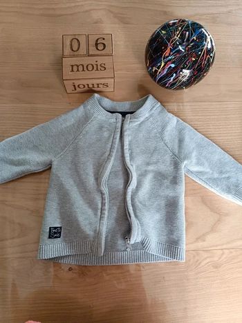 Gilet garçon 6 mois