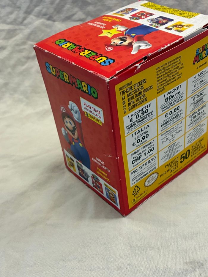 Box 50 sachets Panini stickers Super Mario - photo numéro 7
