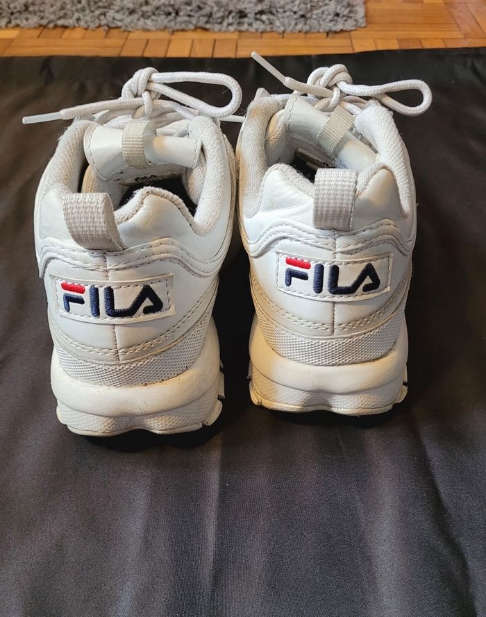 Baskets FILA disruptor blanches