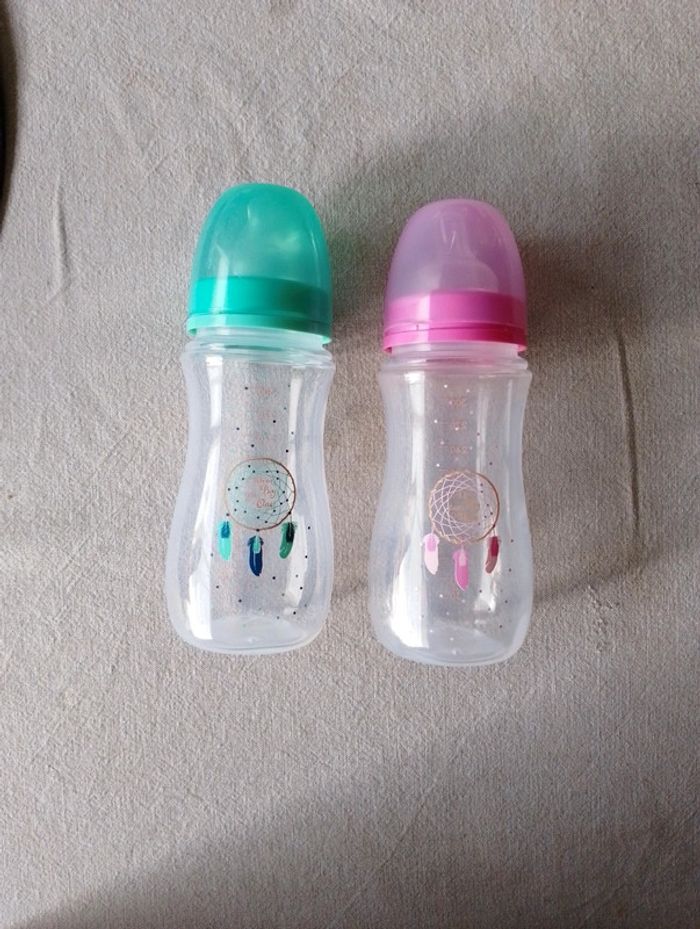 Lot de 2 biberons