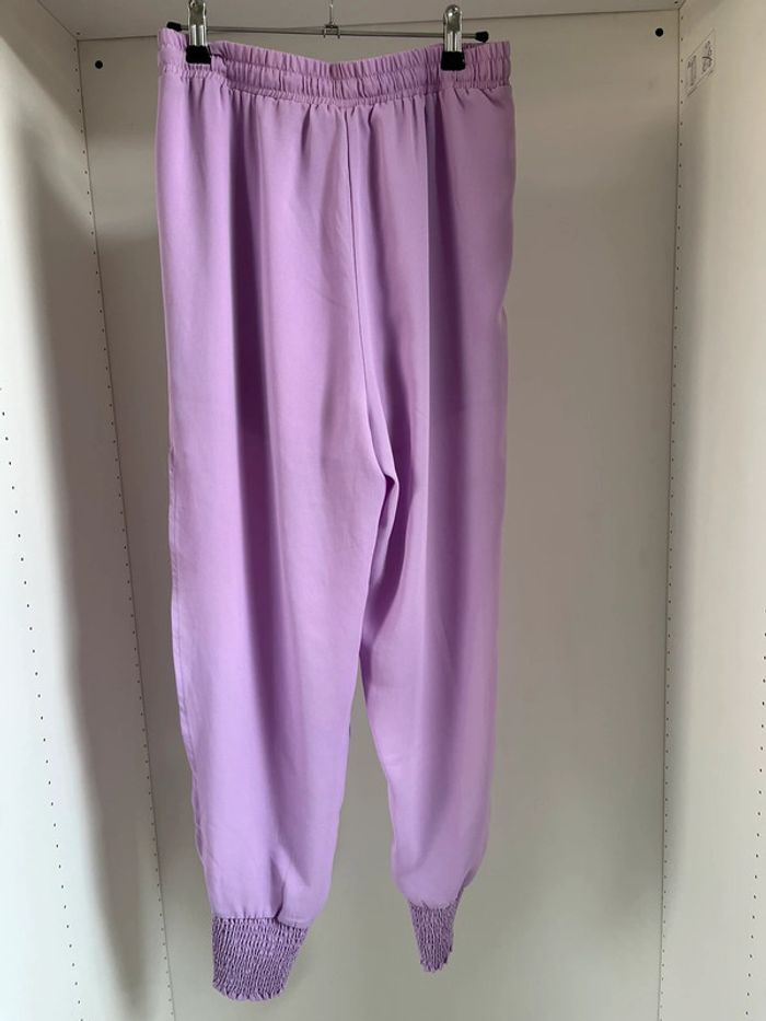 Pantalon violet ouverture sur les mollets Shein - photo numéro 2