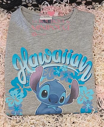 T-shirt court pour enfant lilo et stitch