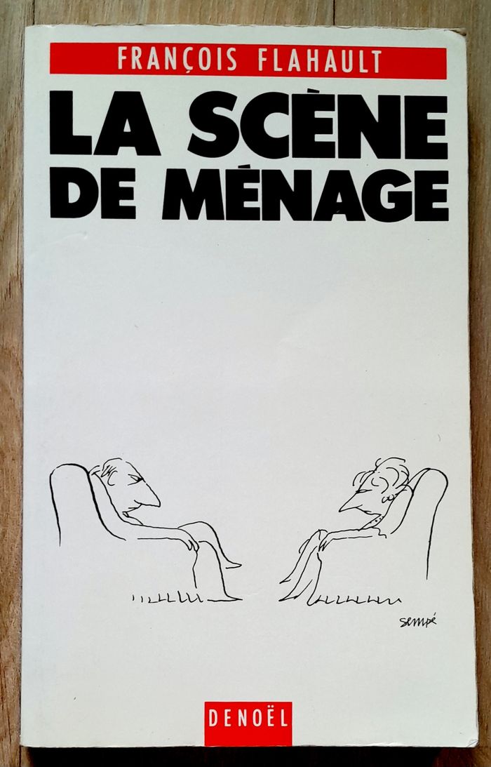 François Flahault - la scène de ménage (couple)