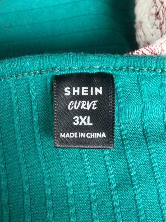 Combishort vert Shein Curve - Taille 3XL - photo numéro 4