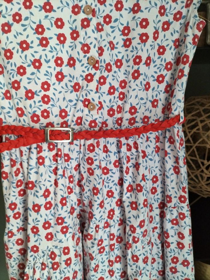 Robe chemise fleurs - photo numéro 3
