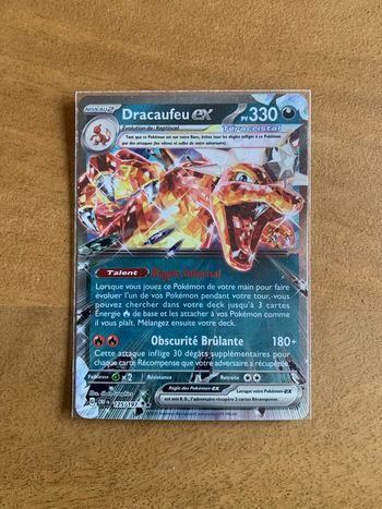 Carte Pokemon Dracaufeu EX 125/197