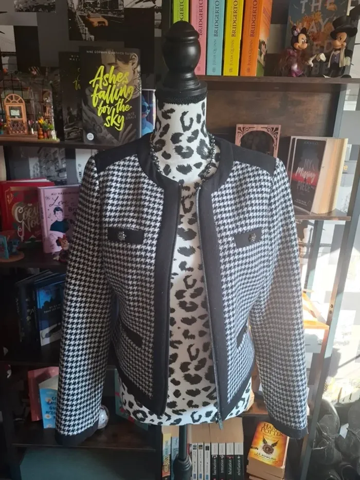 Veste Morgan  pied de poule - photo numéro 6