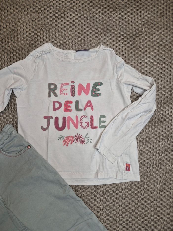 Ensemble sergent major fille - 8 ans - photo numéro 2