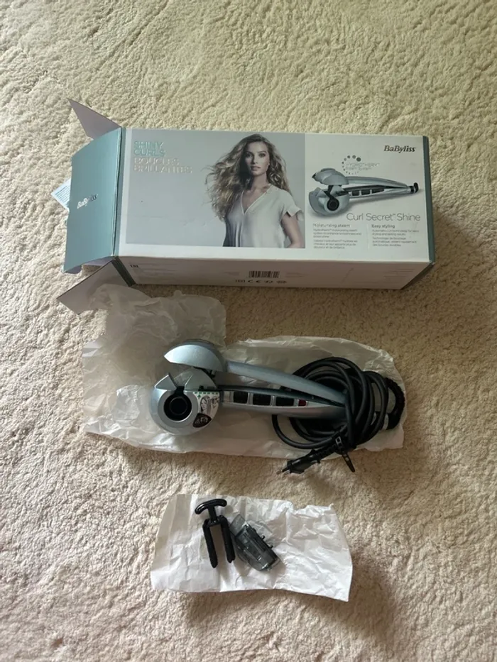 Fer à boucler Shiny Curls Babyliss neuf