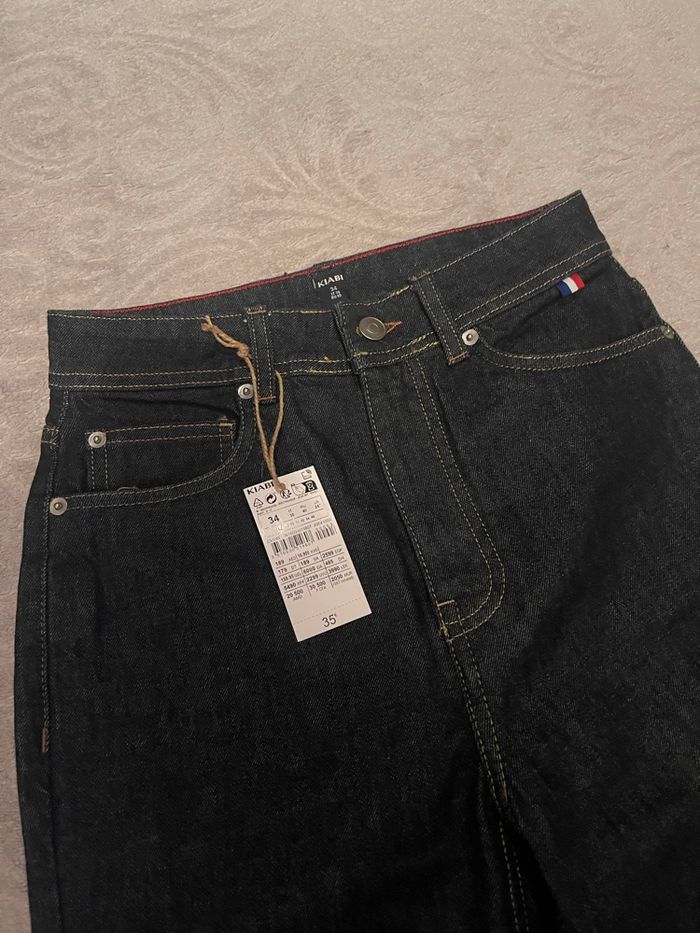 Pantalon jean bleu marine - photo numéro 3