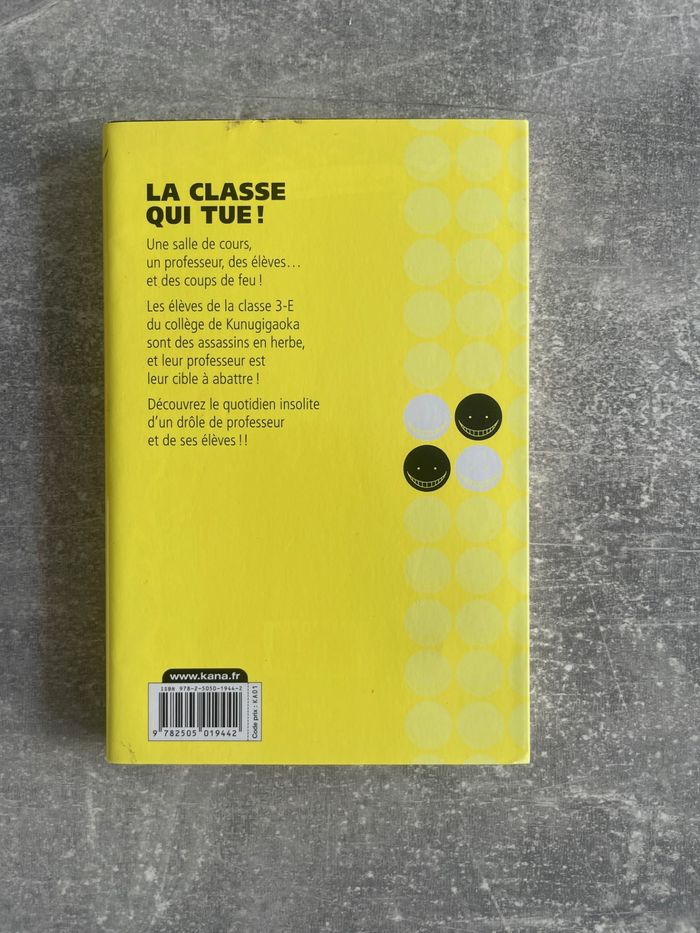 Manga Assassination classroom tome 1 en version française. - photo numéro 2