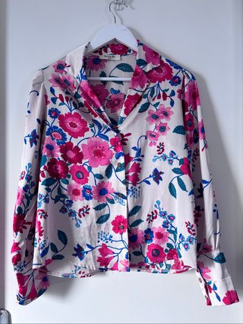 Chemise avec fleurs