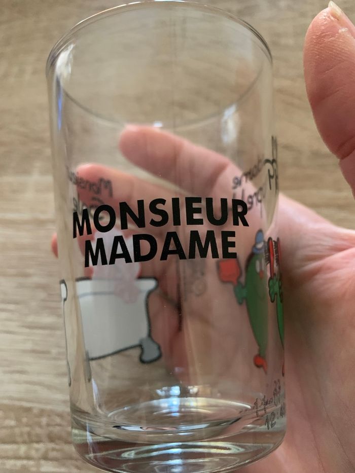 Verre Monsieur sale madame proprette - photo numéro 6