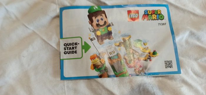 Lego 71387 super Mario starter course avec boîte et guide de démarrage - photo numéro 11