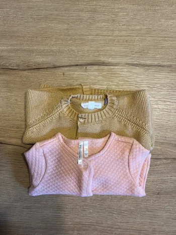 Brassière, gilet, fille, 1mois