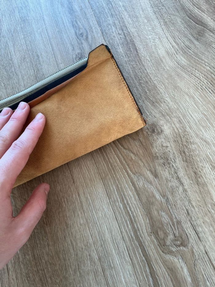 Portefeuille Camel moutarde pour femme Parfois état satisfaisant - photo numéro 2