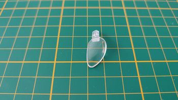 Phare avant gauche pièce détachée miniature jaguar type E 1961 1/18 burago #B38