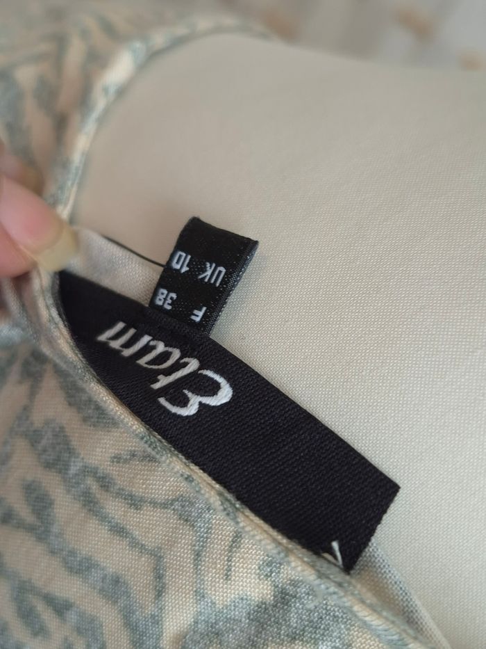 👗jolie robe fluide Etam motif zèbre femme T38 - photo numéro 9