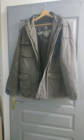 Manteau homme marron taille 52 c&a