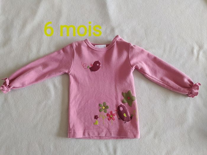 T -shirt manches longues 6 mois