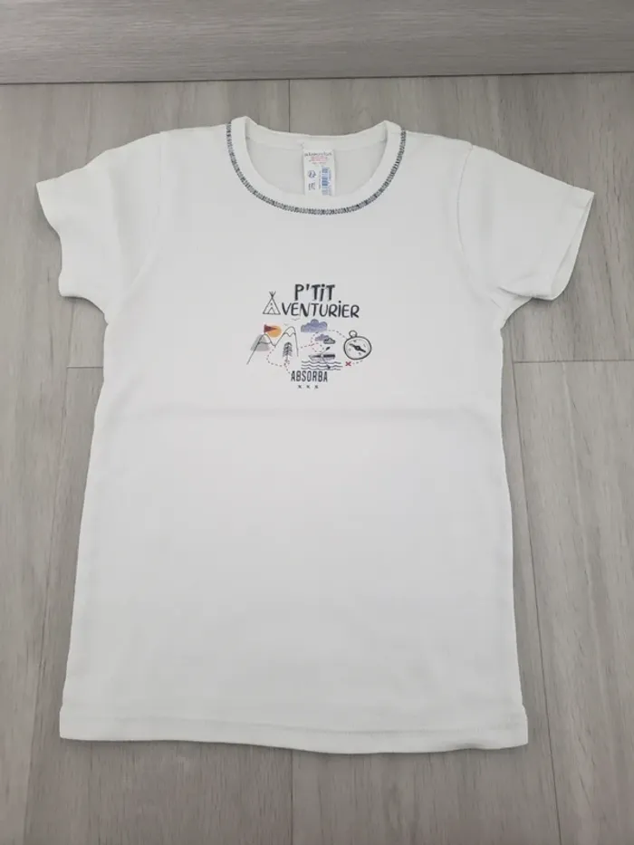 Maillot de corps absorba 10 ans - photo numéro 2