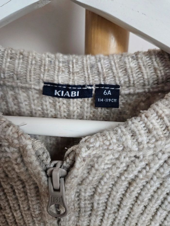 Lot pull et gilet grosse maille 6 ans - photo numéro 8