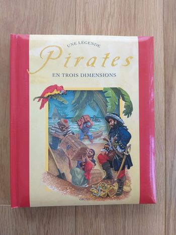 Livre en 3D sur les Pirates