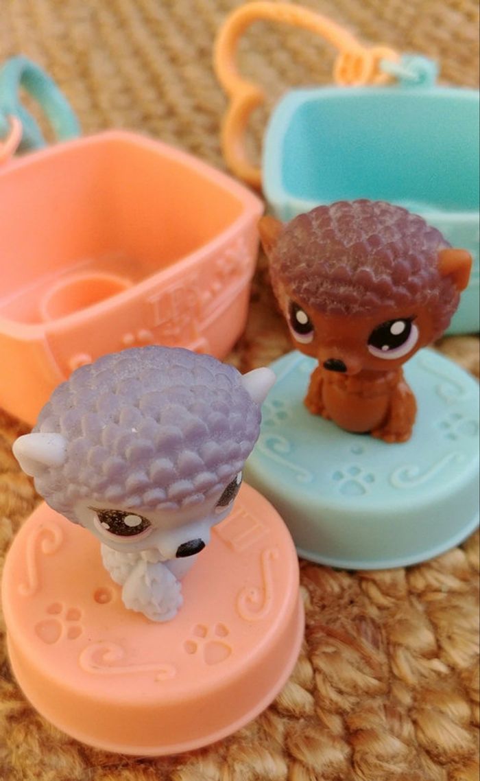 Littlest Pet Shop édition spéciale pour McDonald's hérissons #166 et #167 (2006)
