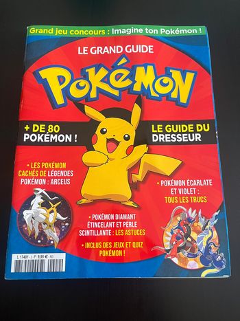 Magazine – Le grand guide Pokémon.