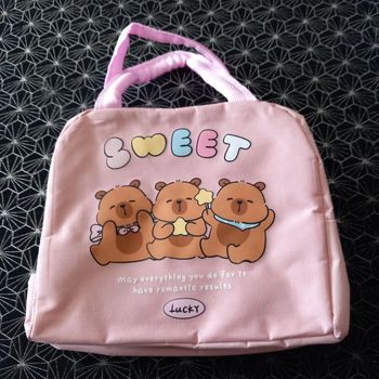 Sac isotherme motif Capybara