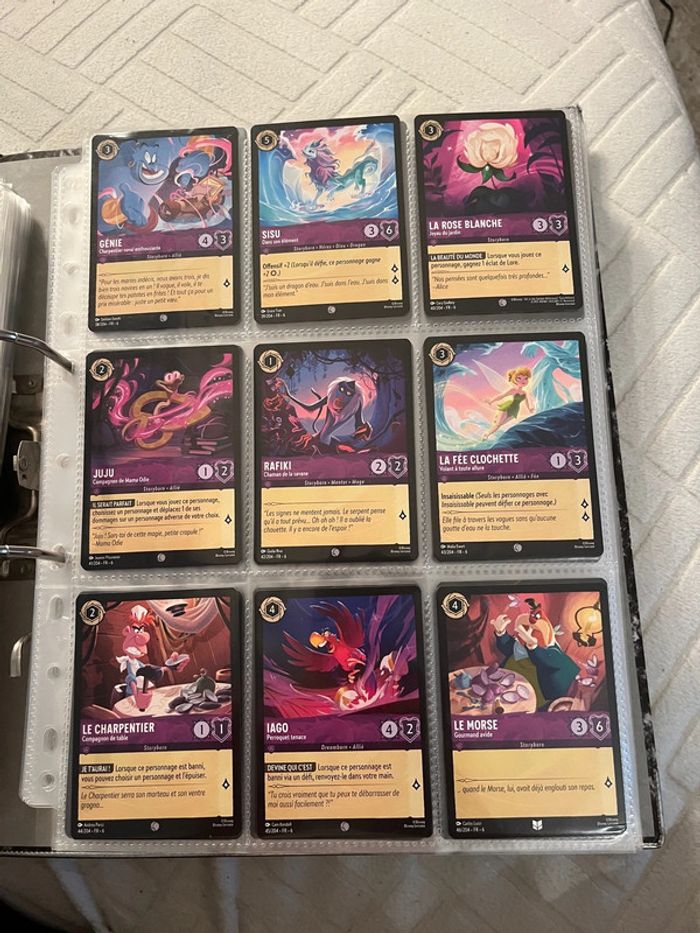 Lot de 85 cartes Lorcana - Chapitre 6 - photo numéro 3