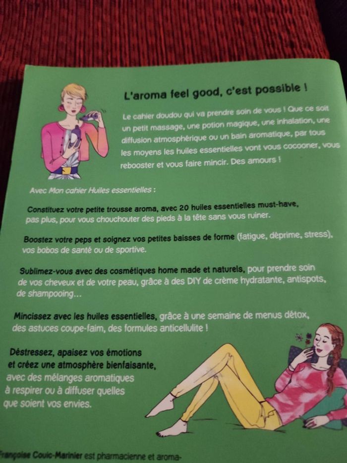 Guide recettes "Mon cahier huiles essentielles" - photo numéro 2