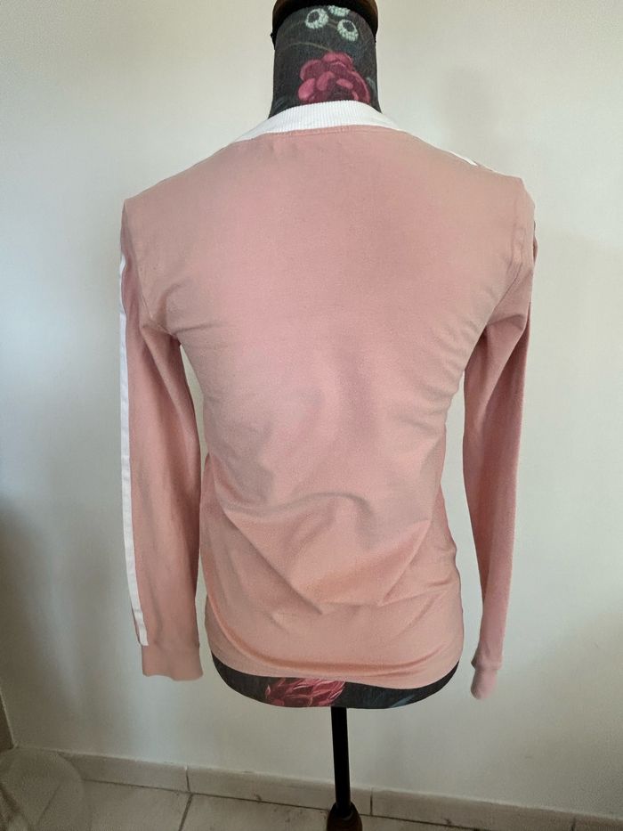 Tee-shirts manche longue Adidas rose taille XS - photo numéro 3