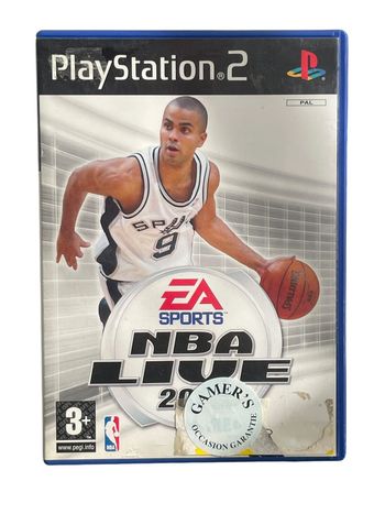 Jeu vidéo EA Sports NBA Live 2005 sur console PlayStation 2
