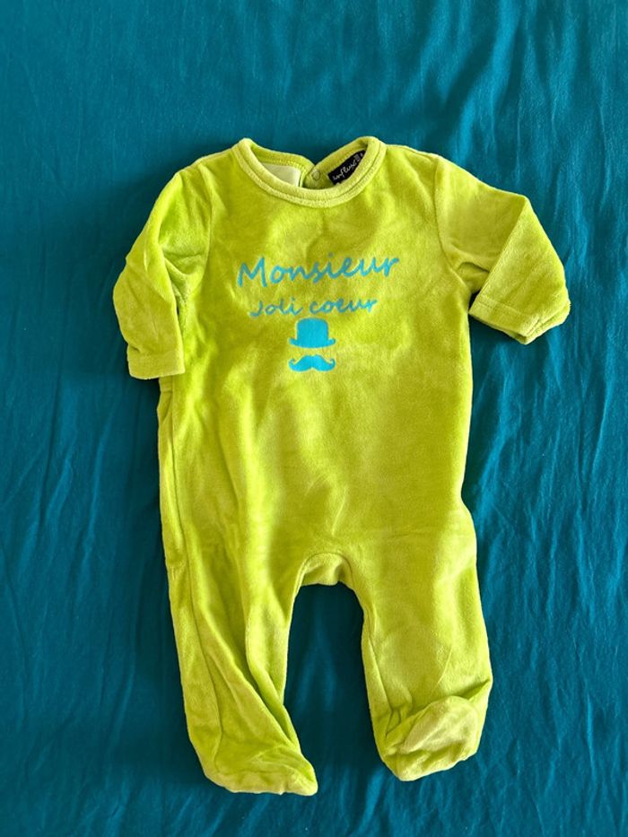 Lot pyjamas 6 mois polaire - photo numéro 2