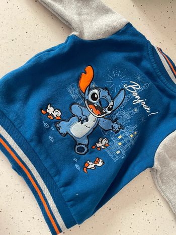 Veste Teddy stitch Disneyland Paris