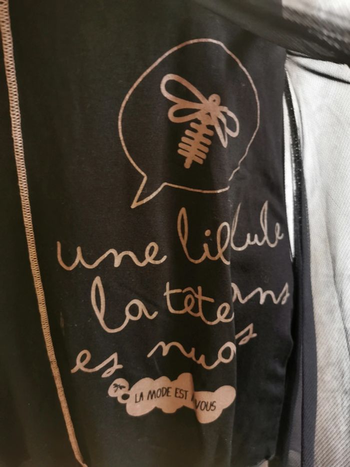 Superbe Tunique Noire La Mode est à Vous Taille 1 - photo numéro 4