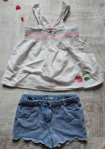 Ensemble été 8 ans fille