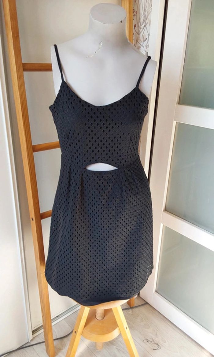 Robe d été noire Véro Moda T 38 - photo numéro 5
