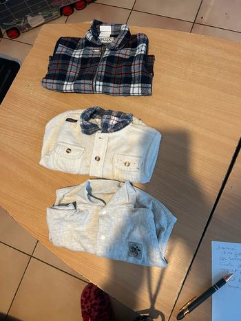 Lot de 3 chemises taille 3 mois