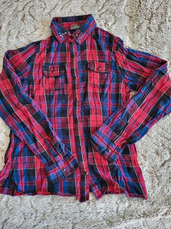 Chemise à carreaux Bilook 12 ans