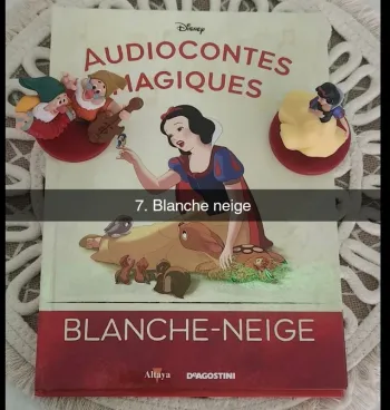 No7 2 figurines audioconte Magique disney deagostini livre+figurine audio conte compte