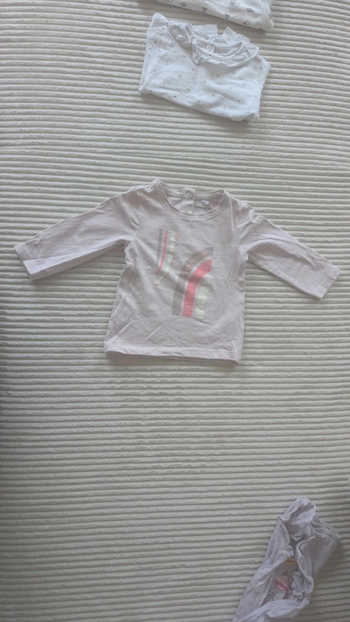 Lot 2 t-shirts manches longues - photo numéro 2