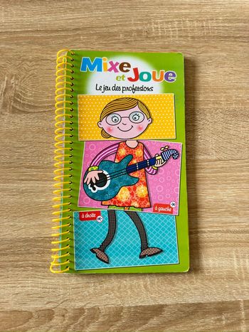 Livre des professions « mixe et joue »
