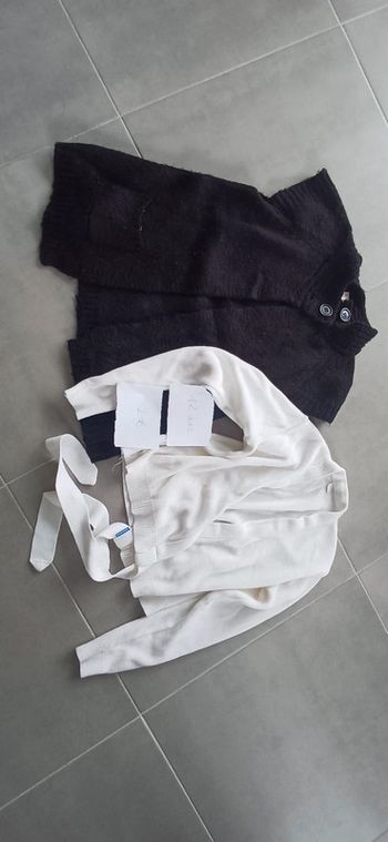 Lot 2 gilets 12 ans