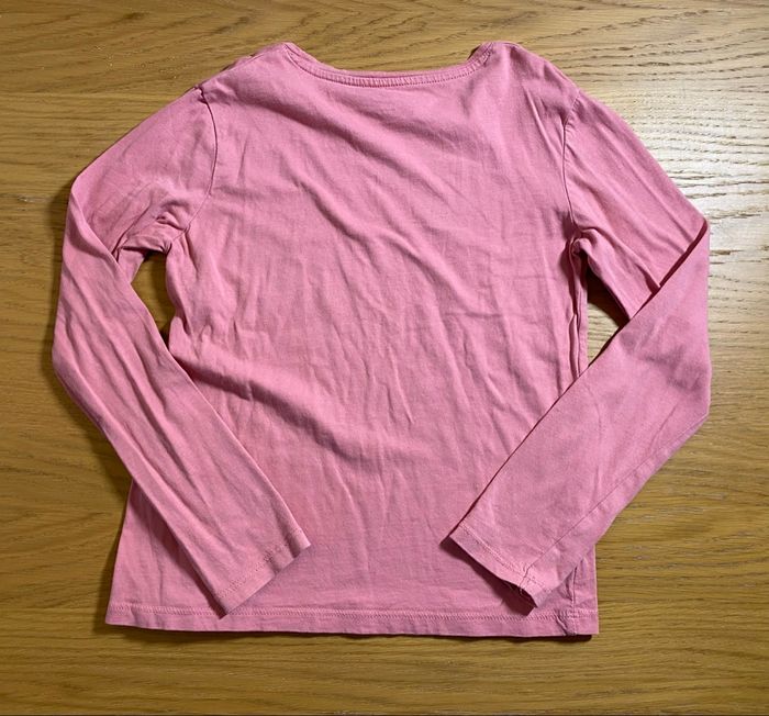 Kiabi T-shirt Sweet hug for you rose Taille 10 ans - photo numéro 2