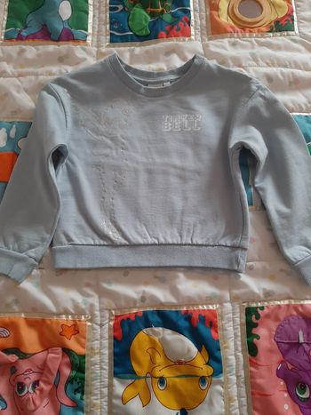 Pull sweat disney fée clochette 