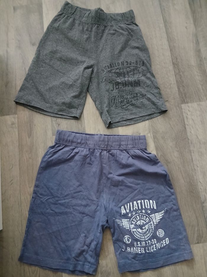 Lot 2 shorts coton garçon
