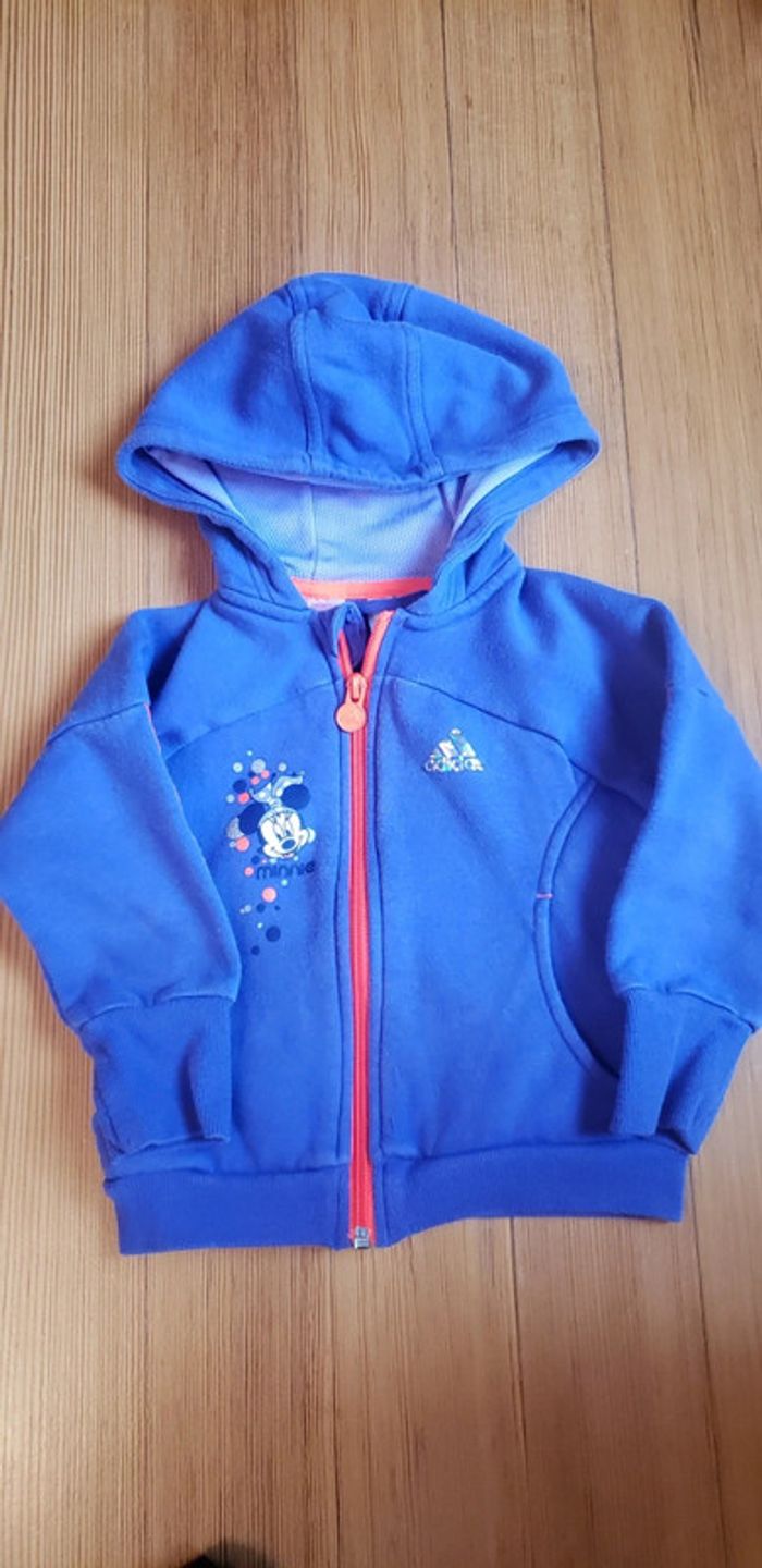 Veste à capuche minnie